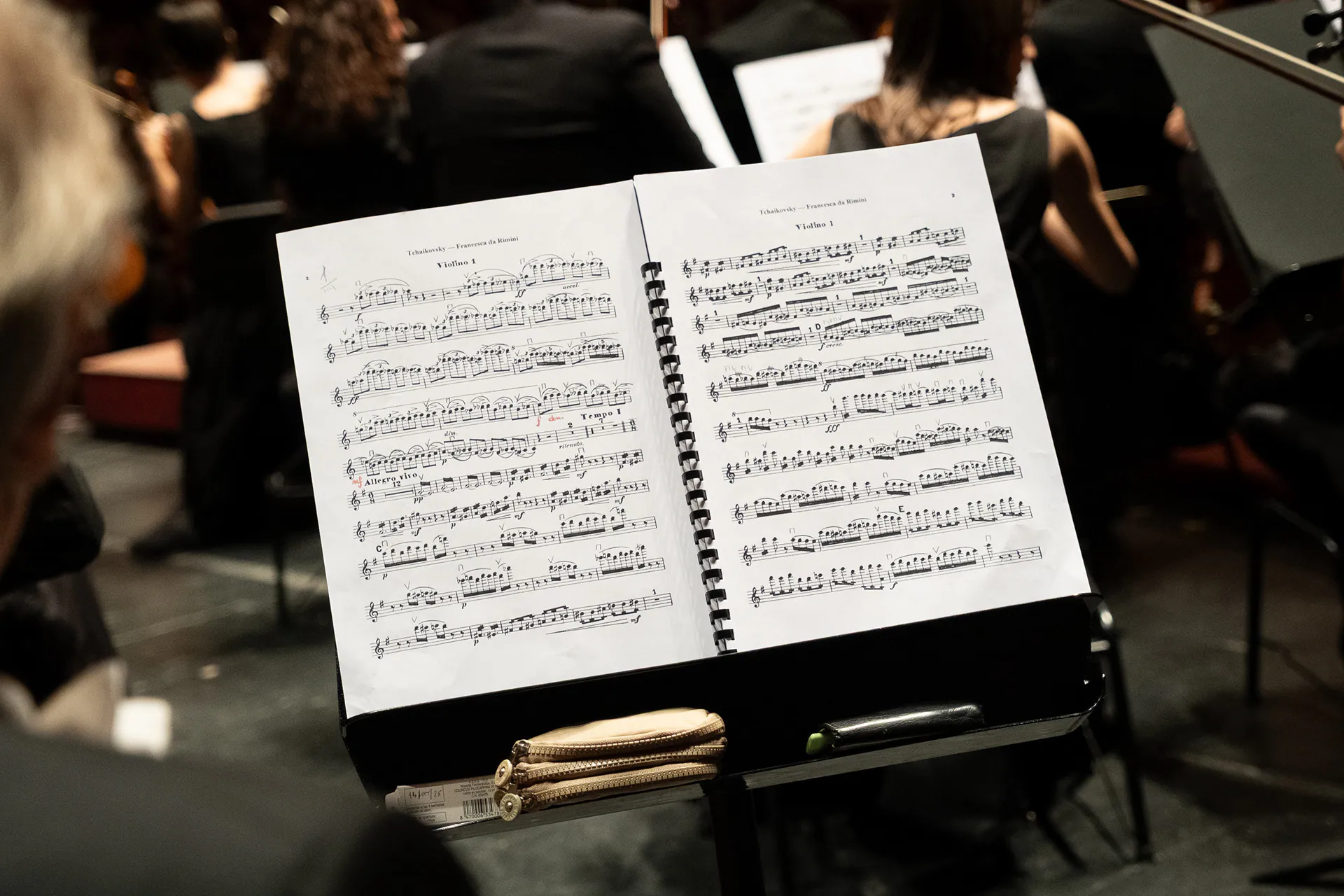Abissi at Teatro Regio di Torino, the concert, photograph 2