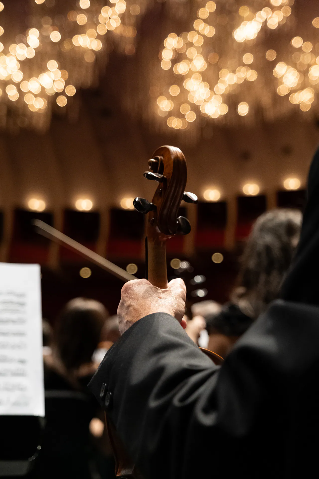 Abissi at Teatro Regio di Torino, the concert, photograph 3