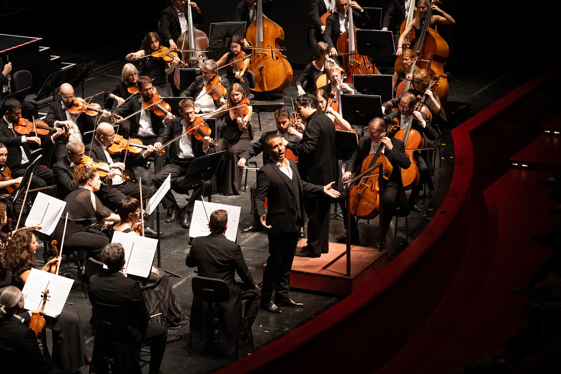 Abissi at Teatro Regio di Torino, the concert, photograph 8