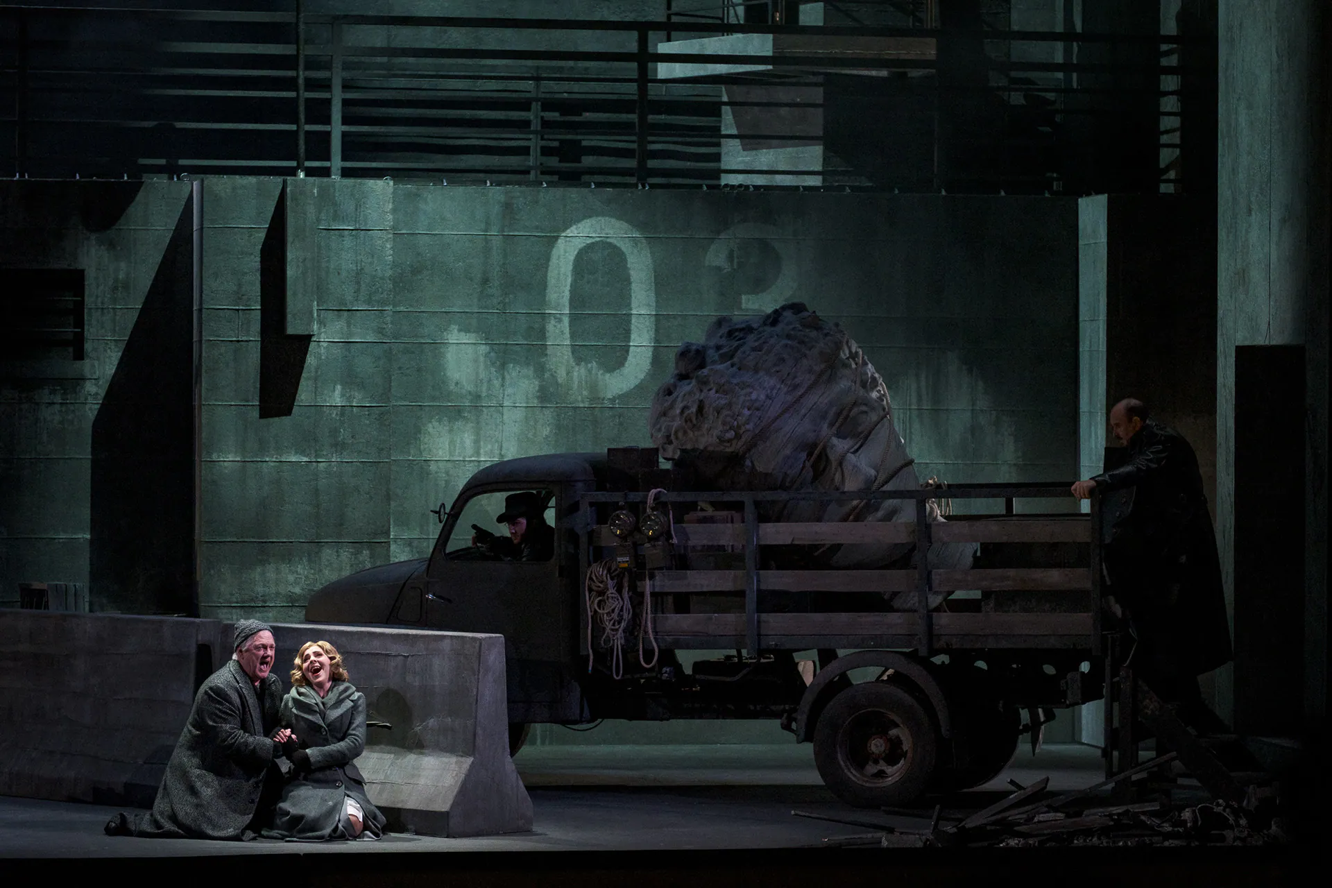 Andrea Chénier al Teatro Regio di Torino, in scena, fotografia 6
