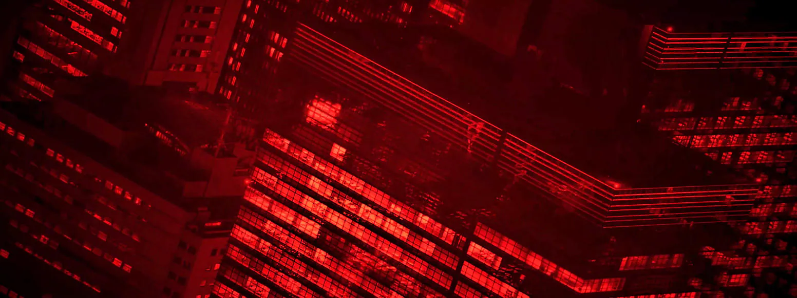 Backdrop frame: a red digital texture