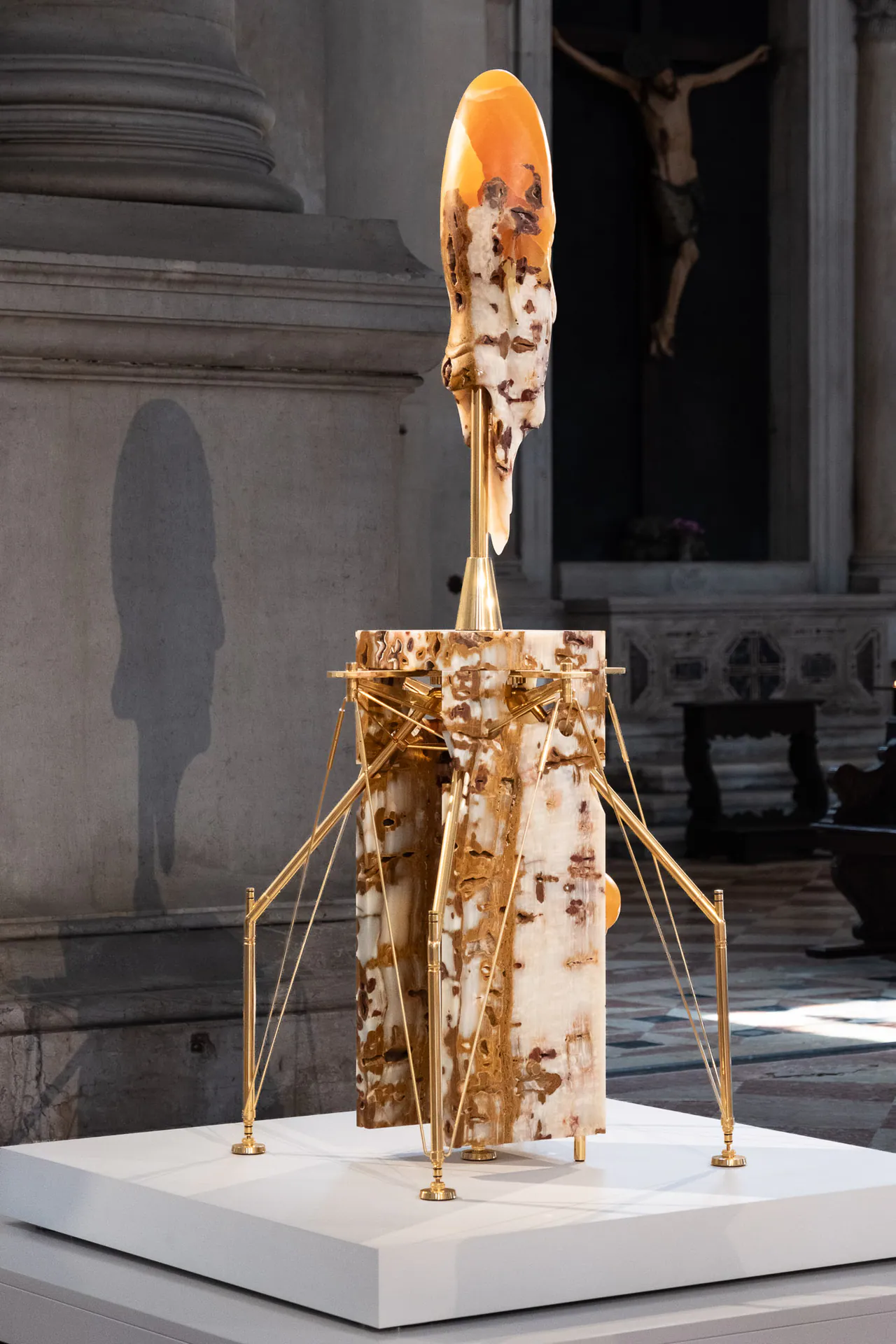 Barry X Ball at San Giorgio Maggiore, Basilica di San Giorgio Maggiore: photograph 6 of 11