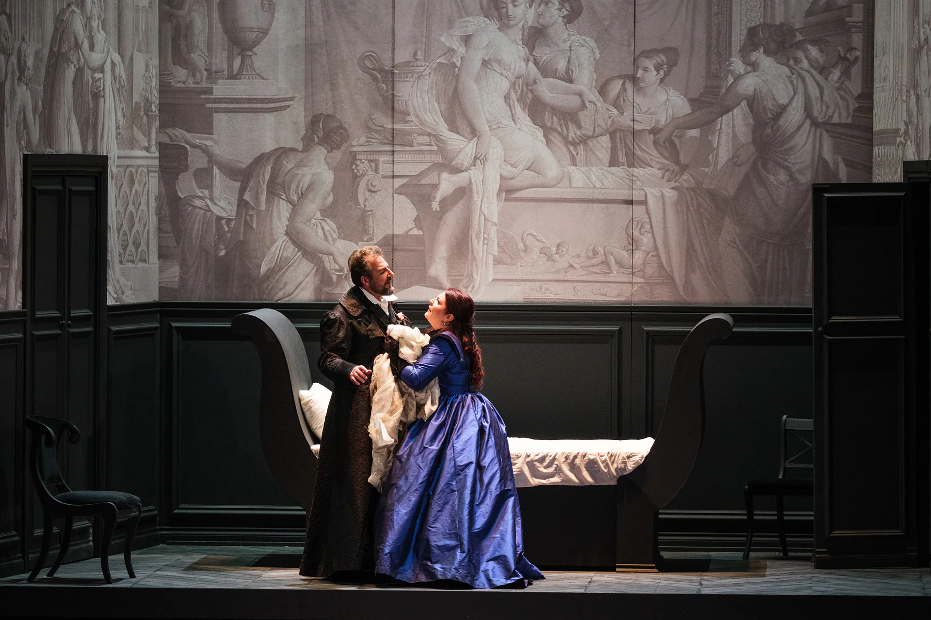 I puritani al Teatro Regio di Torino, in scena, fotografia 6