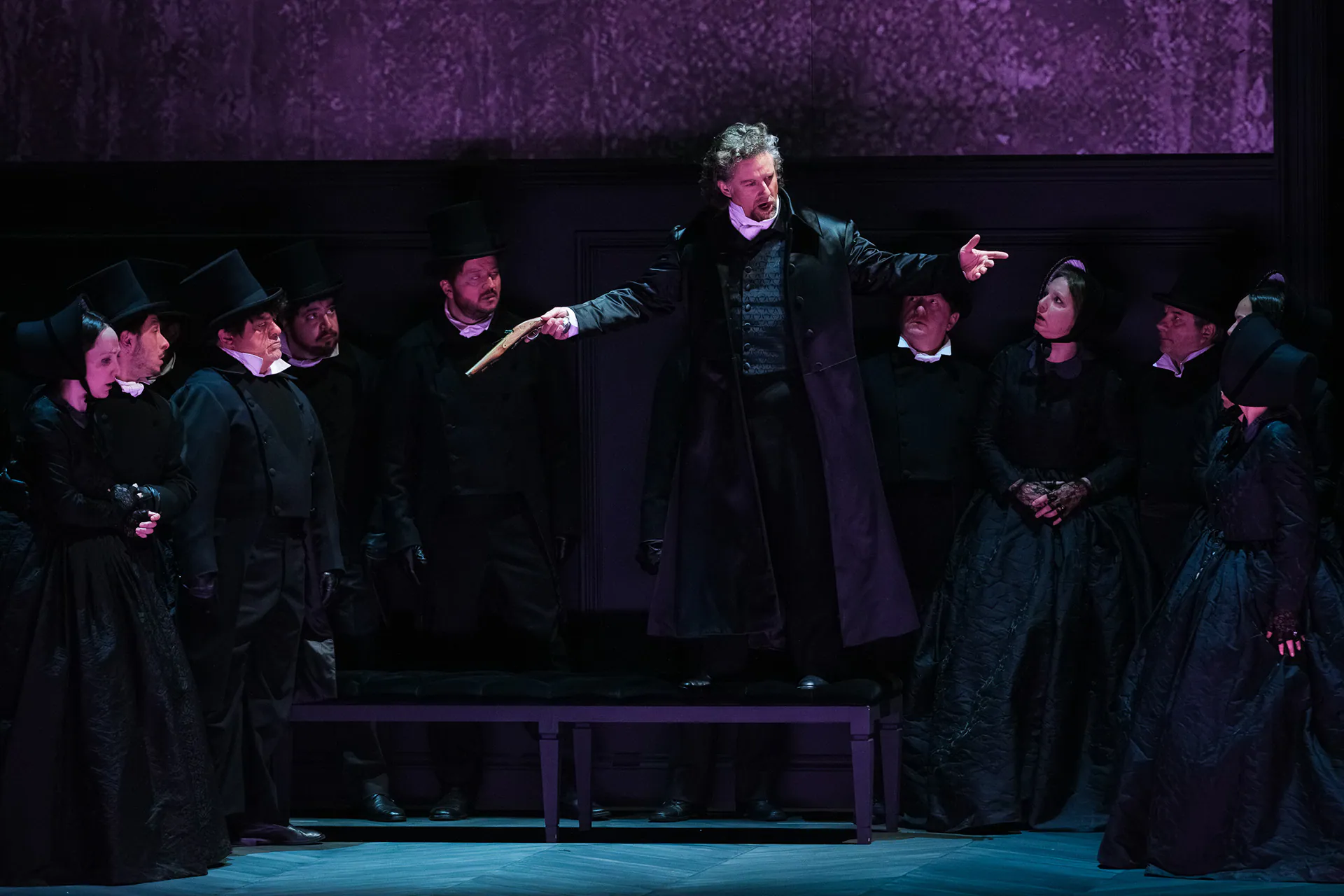 I puritani al Teatro Regio di Torino, in scena, fotografia 15