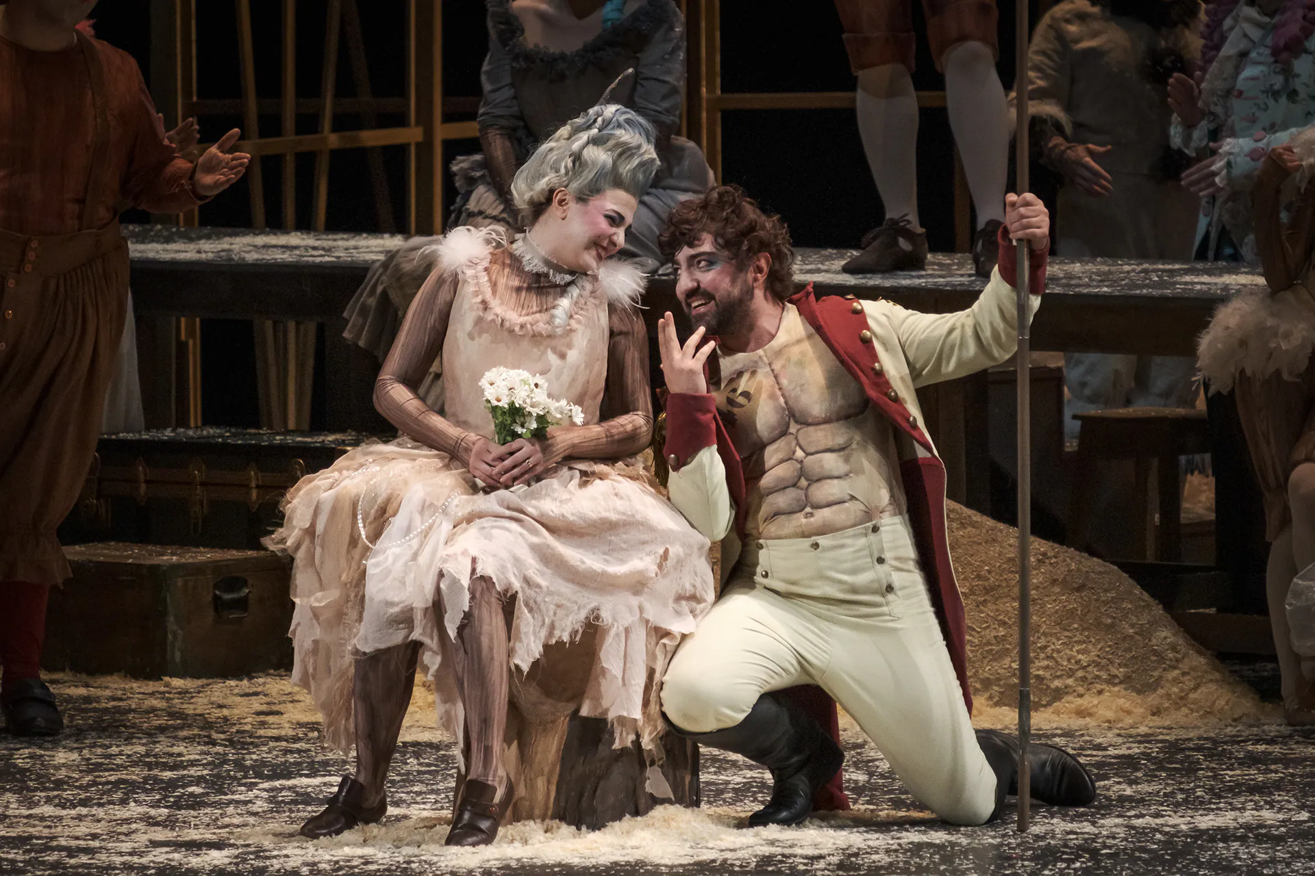 L’elisir d’amore al Teatro Regio di Torino, in scena, fotografia 7