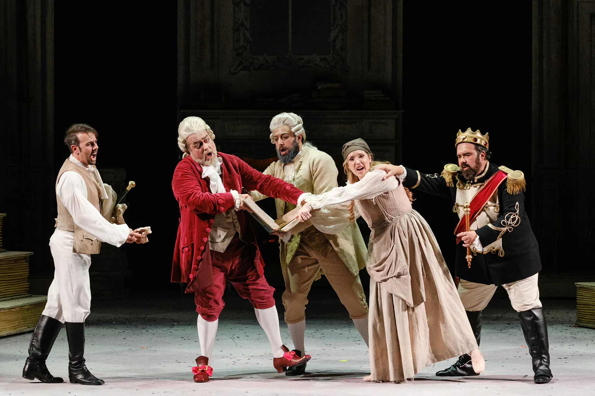 La Cenerentola al Teatro Regio di Torino, in scena, fotografia 10