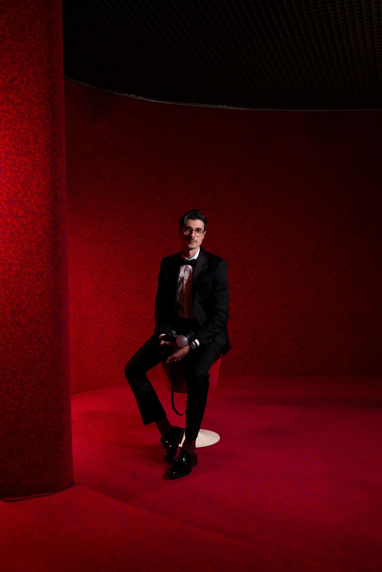 Portrait of Mattia Gaido, photographer and director, founder of Wonderproof Studio